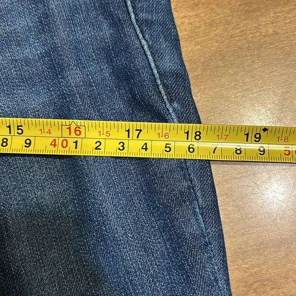Athleta Sculptek Skinny Jeans Size 6 Mid Rise Dark Wash 29 x 28 338322
X - Picture 11 of 13